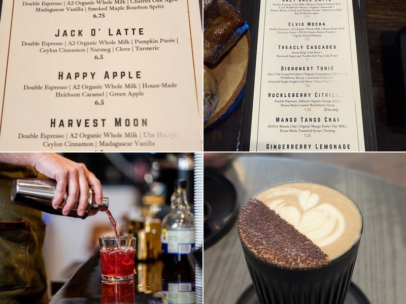 Solid Ground Coffee + Tea Menu