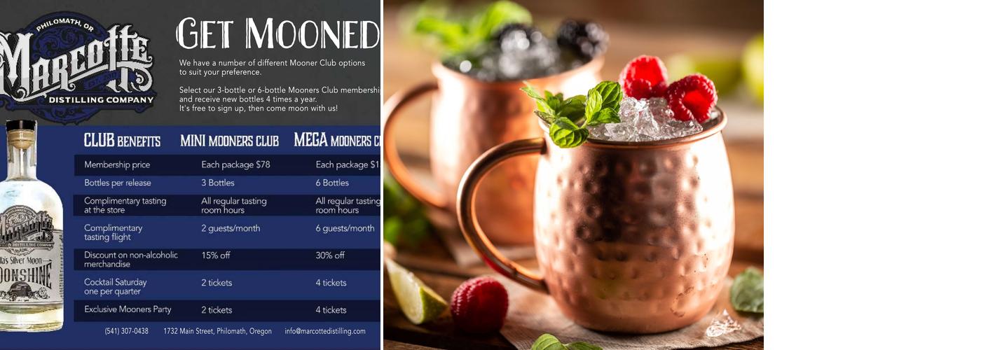 Marcotte Distilling Company Menu