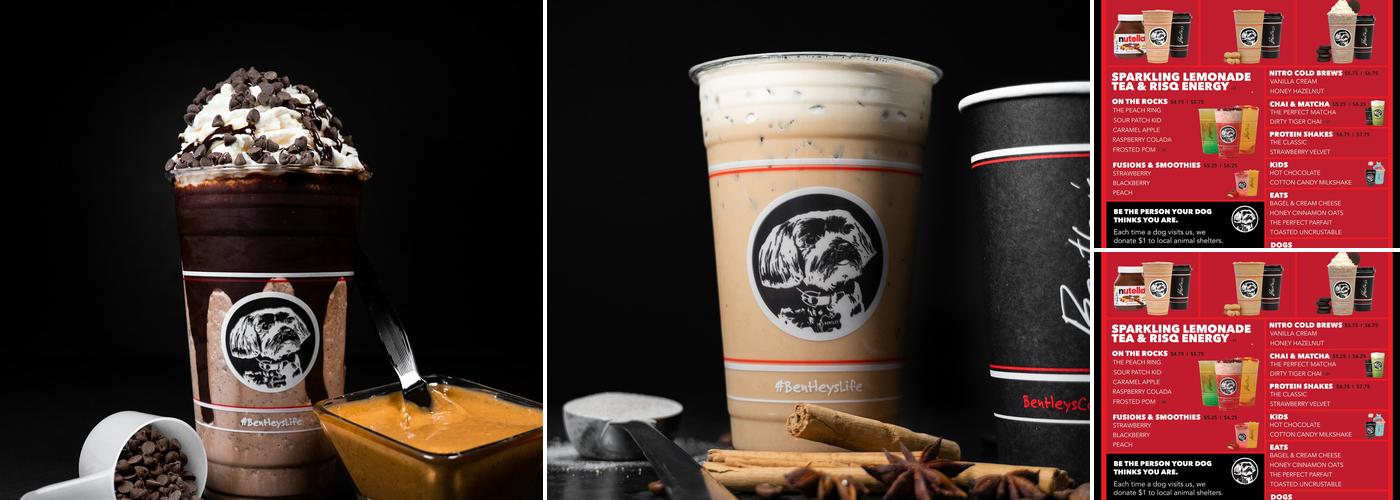 Bentley's Coffee Menu