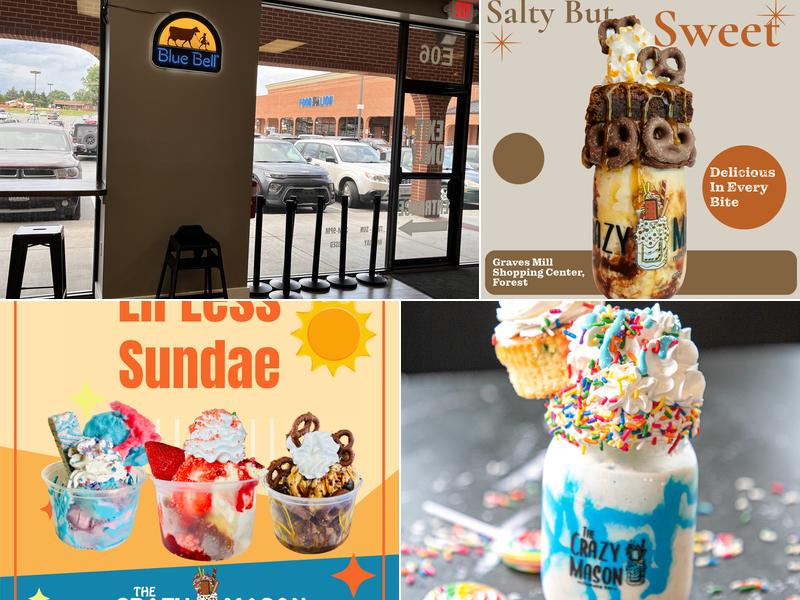 The Crazy Mason Milkshake Bar Lynchburg