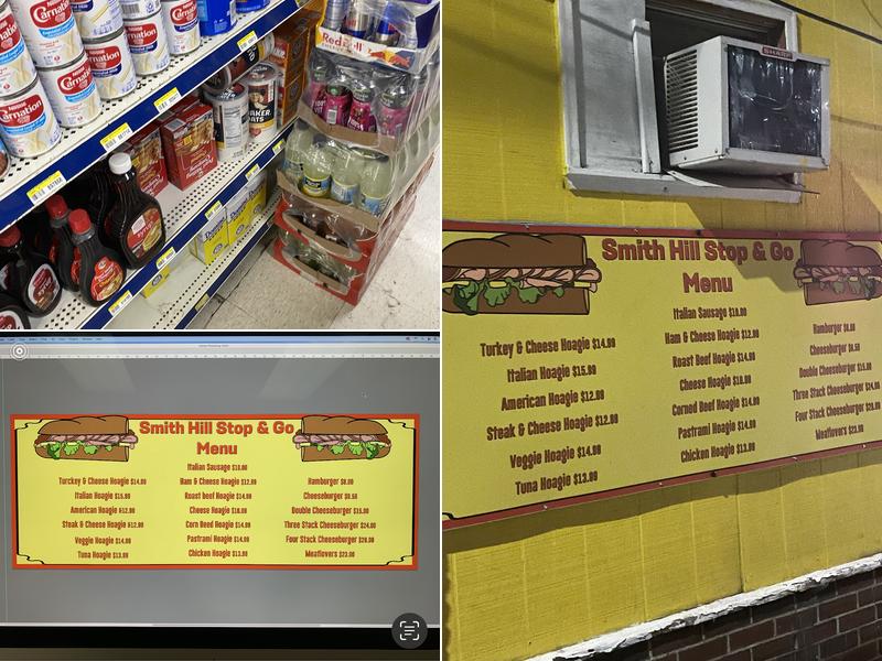 Smith Hill Stop & Go Menu