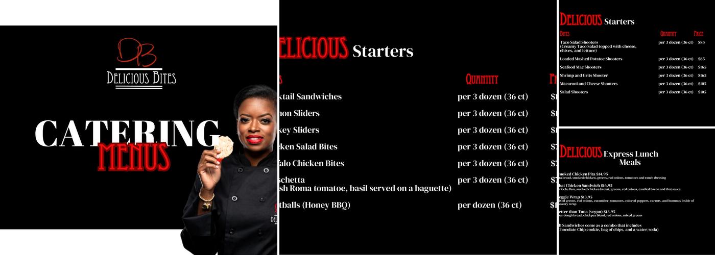 Delicious Bites Menu