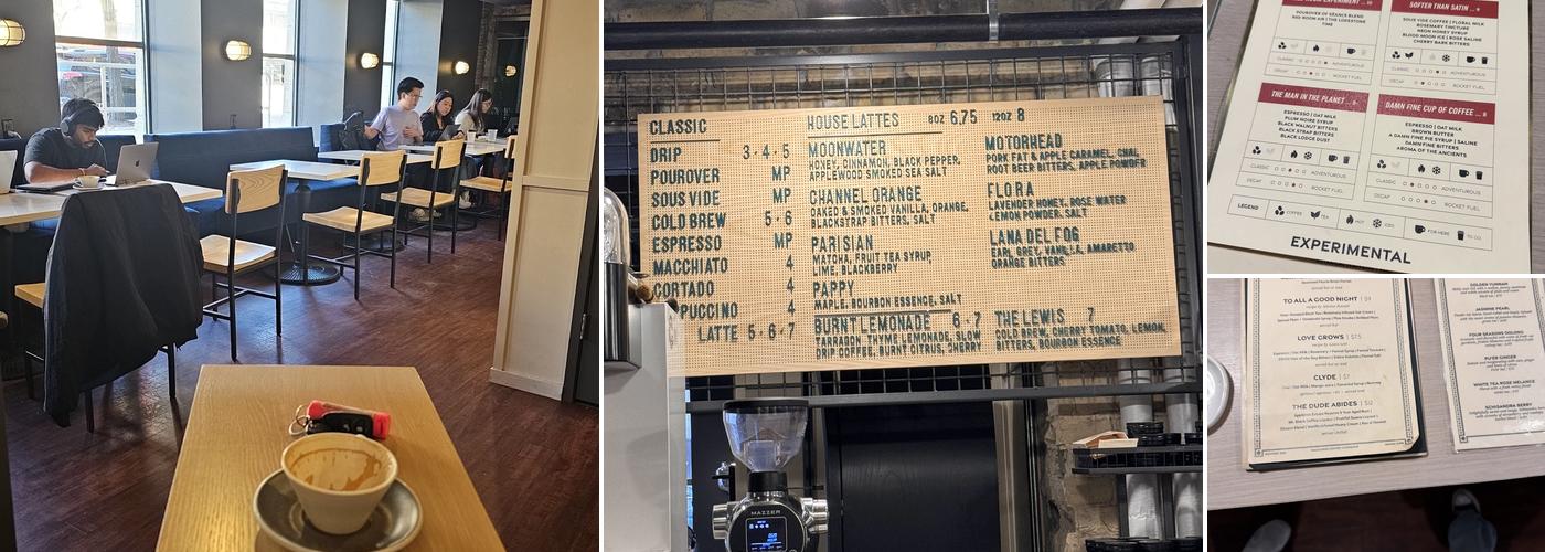 Discourse Coffee - Downtown Menu