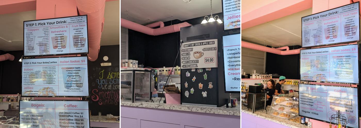 SMARTY'S SWEETS AND TREATS Menu