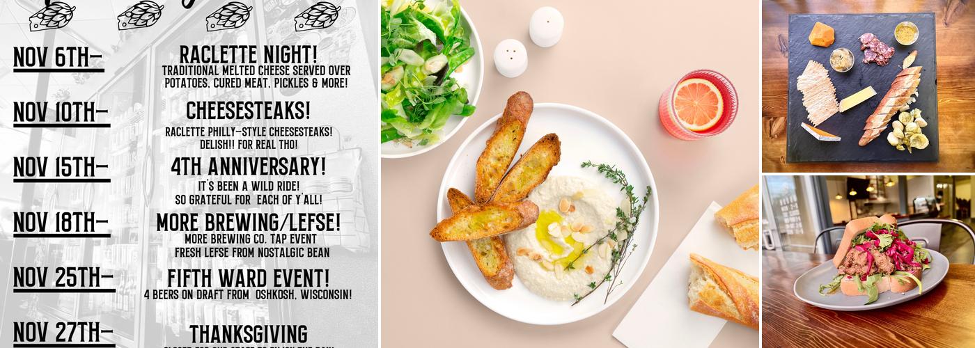 3rd & Vine Menu