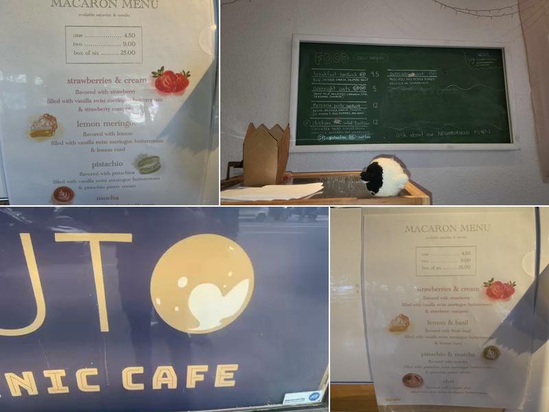 Lazy Cow Bakery Menu