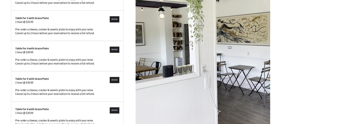 Welcome Road Winery Bellingham Menu