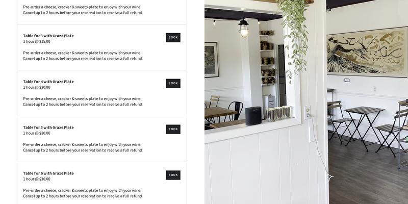 Welcome Road Winery Bellingham Menu