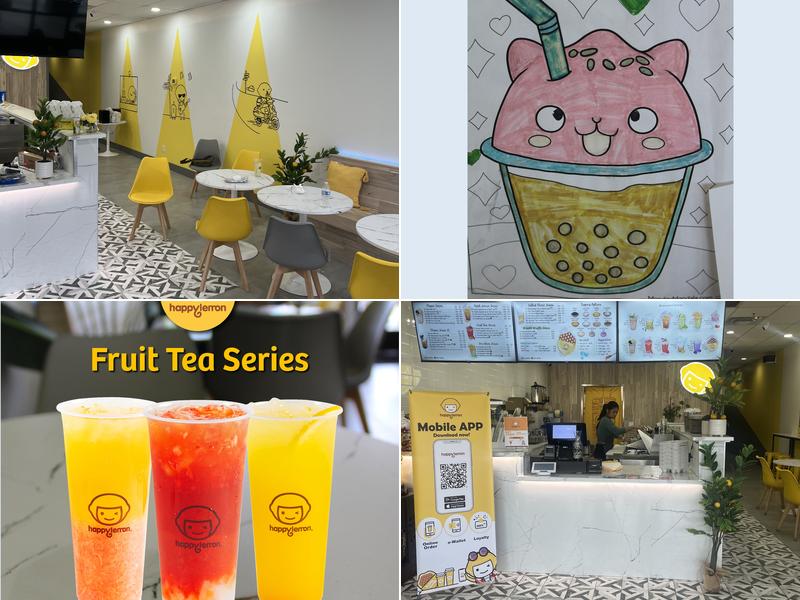 Happy Lemon Bubble Tea