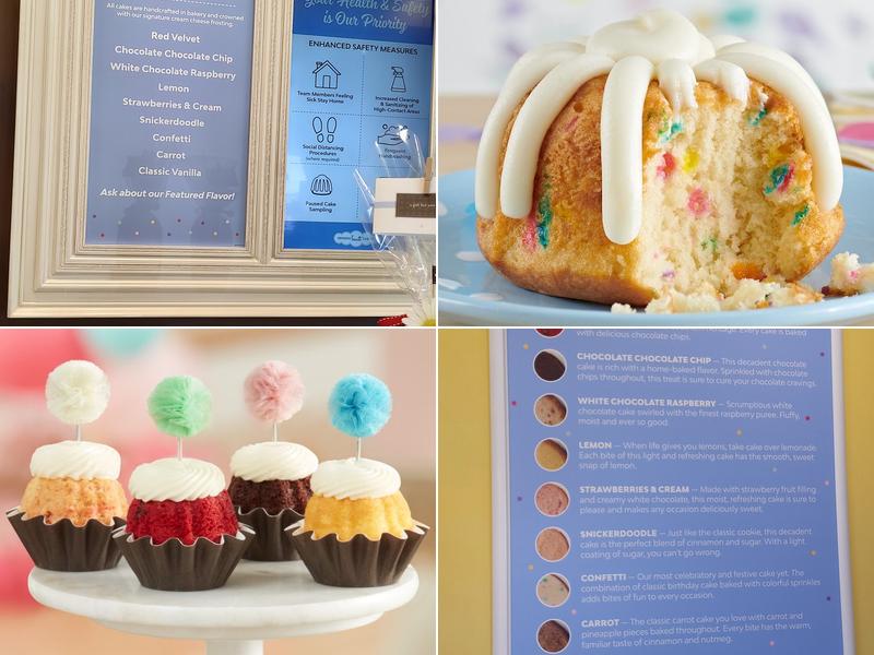 Nothing Bundt Cakes Menu