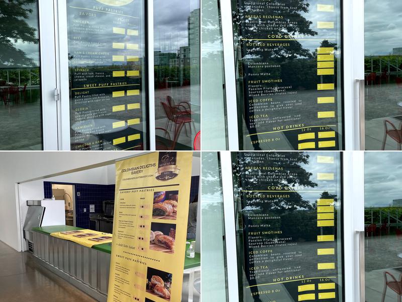 Colombian Delights Bakery Menu