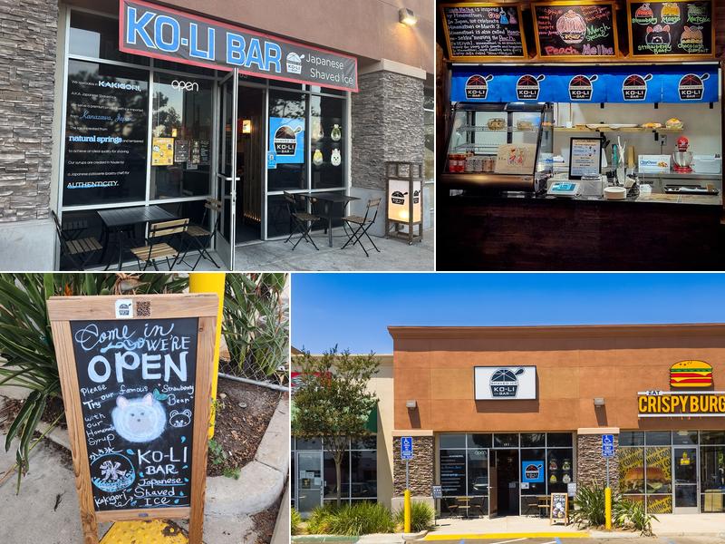 KO-LI shaved ice bar 4898 Convoy St STE 103, San Diego
