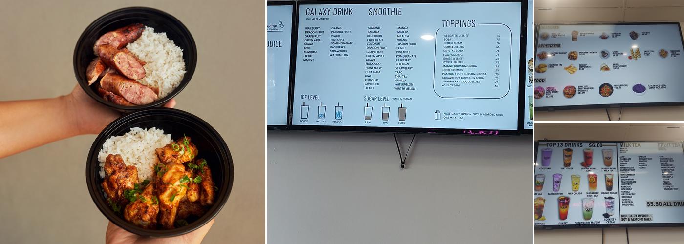 Boba Luv Menu