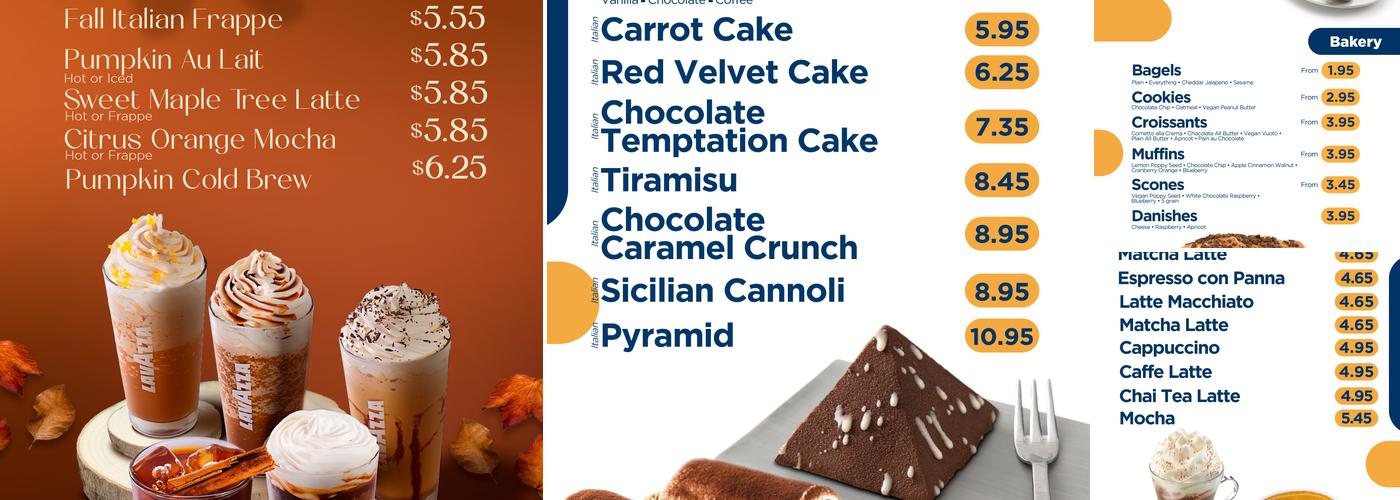 Qargo Coffee Menu