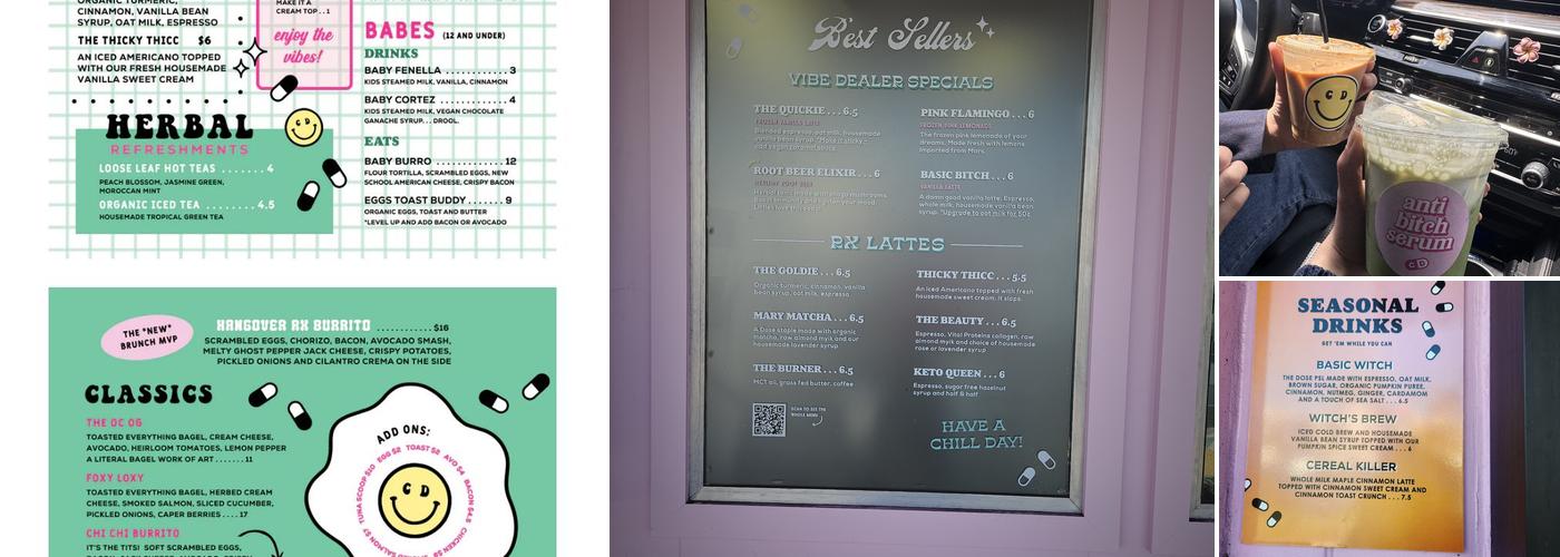 Micro Dose Drive Thru Menu