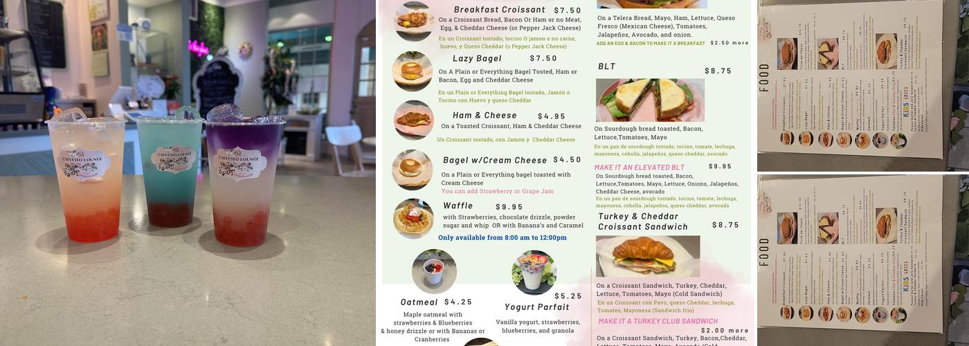 Cafecito lounge Coffee Shop Menu