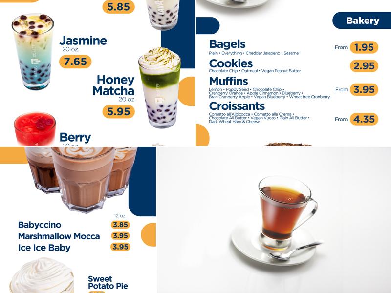 Qargo Coffee Menu
