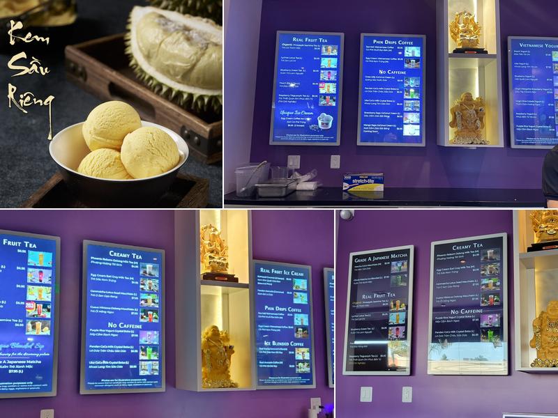 Kutekook - Real Fruit Ice Cream, Tea & Coffee Menu