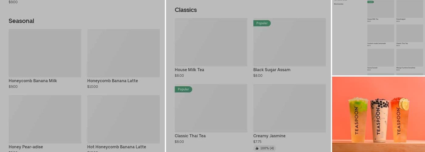 Teaspoon Carlsbad Menu