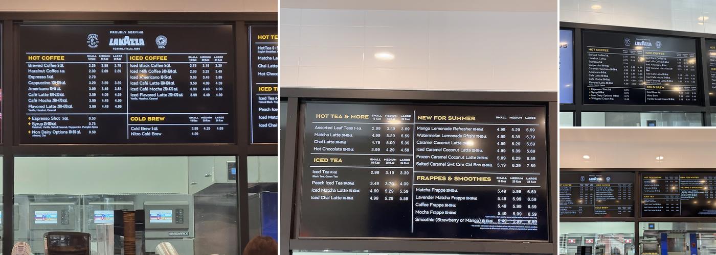 Paris Baguette Menu