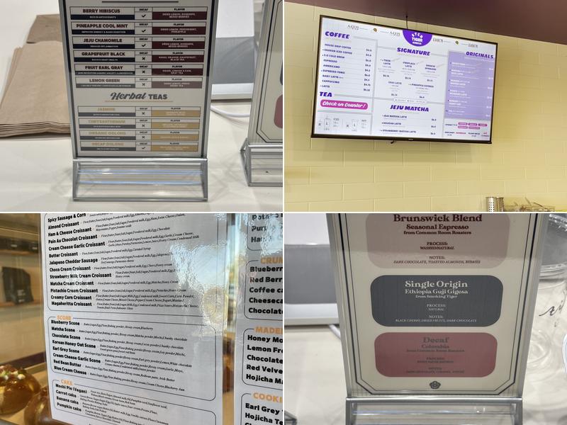 Smoking Tiger Coffee & Bread Menu