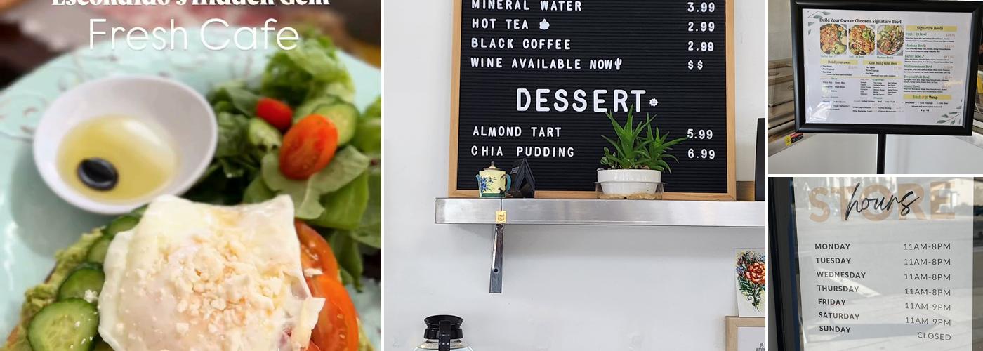 Fresh Café Menu