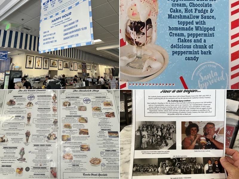 Leatherby's - Family Creamery Menu