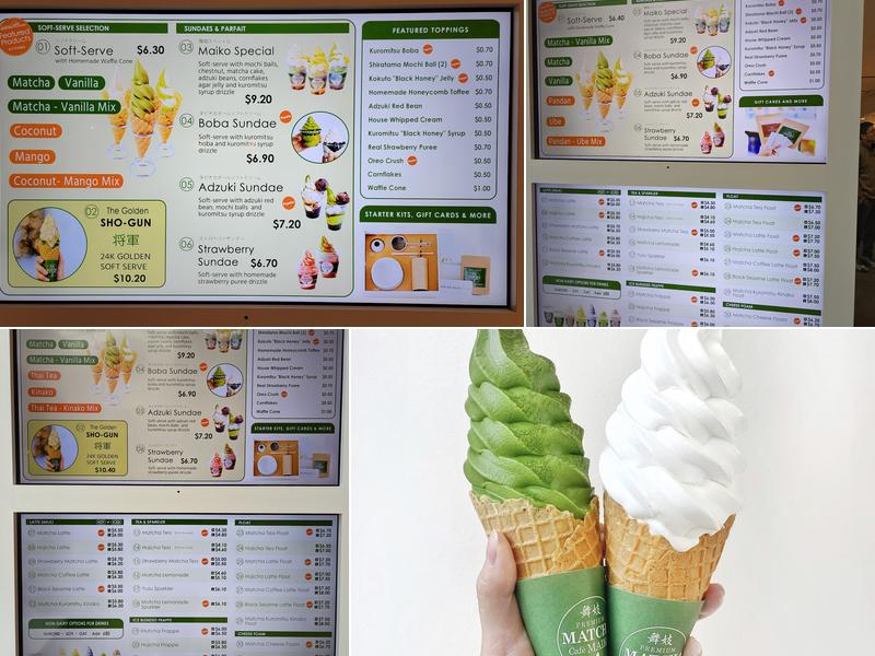 Matcha Cafe Maiko Menu