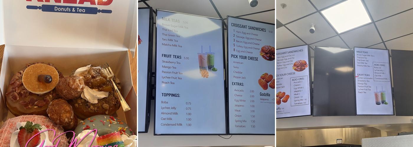 Knead Donuts Menu