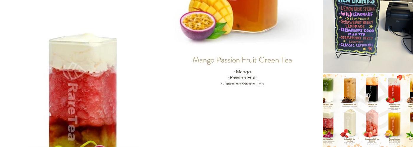RareTea Menu