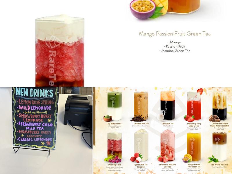 RareTea Menu