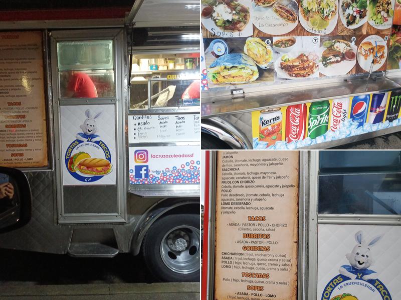 Tortas & tacos la Cruzazuleada Menu