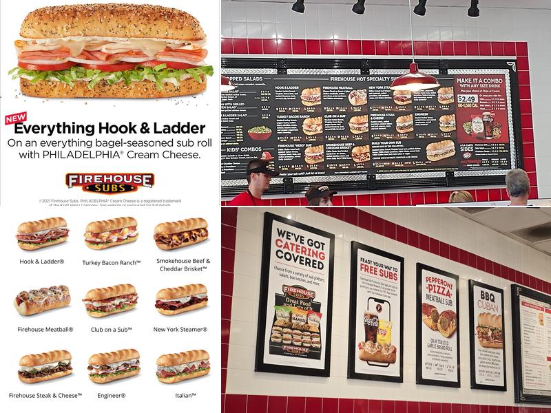 Firehouse Subs Lakewood Plaza Menu