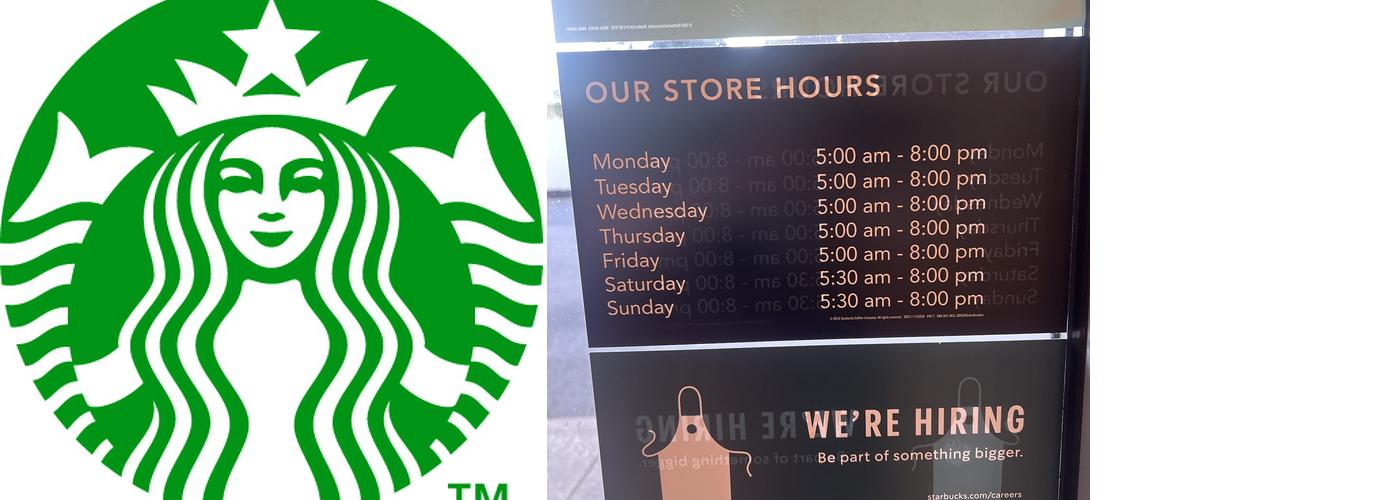 Starbucks Menu