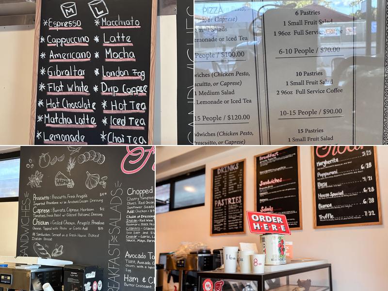 Flour Pizzeria & Cafe Menu