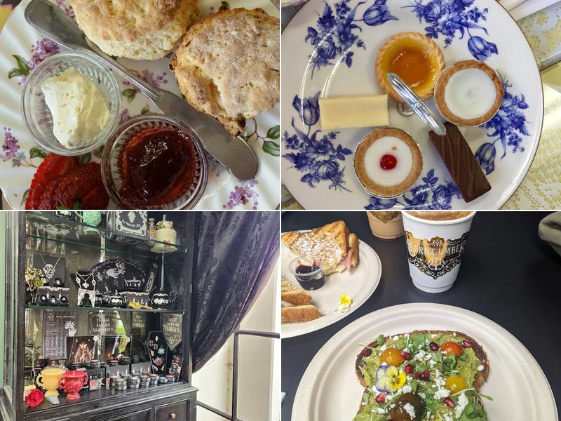 Burnt Umber Coffee ft. Petals & Poison Tea Room