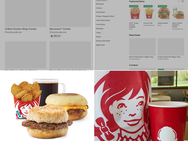 Wendy's Menu