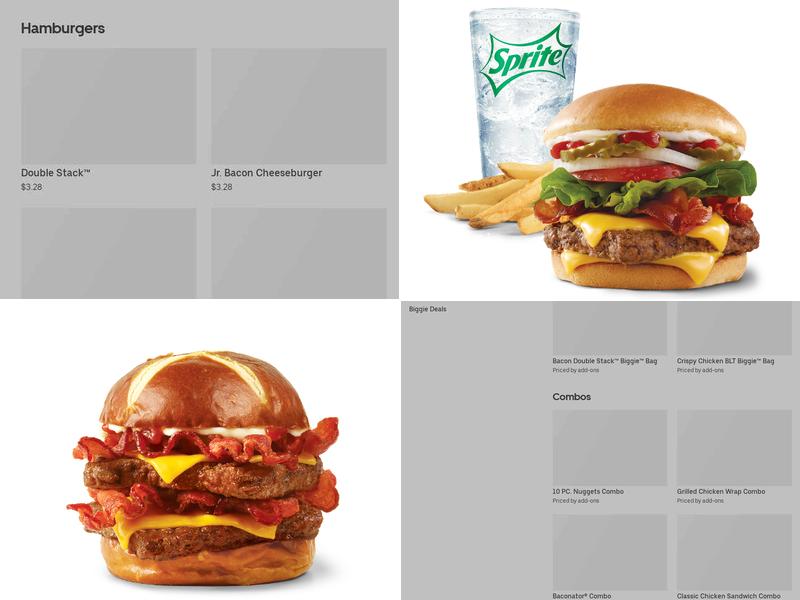 Wendy's Menu