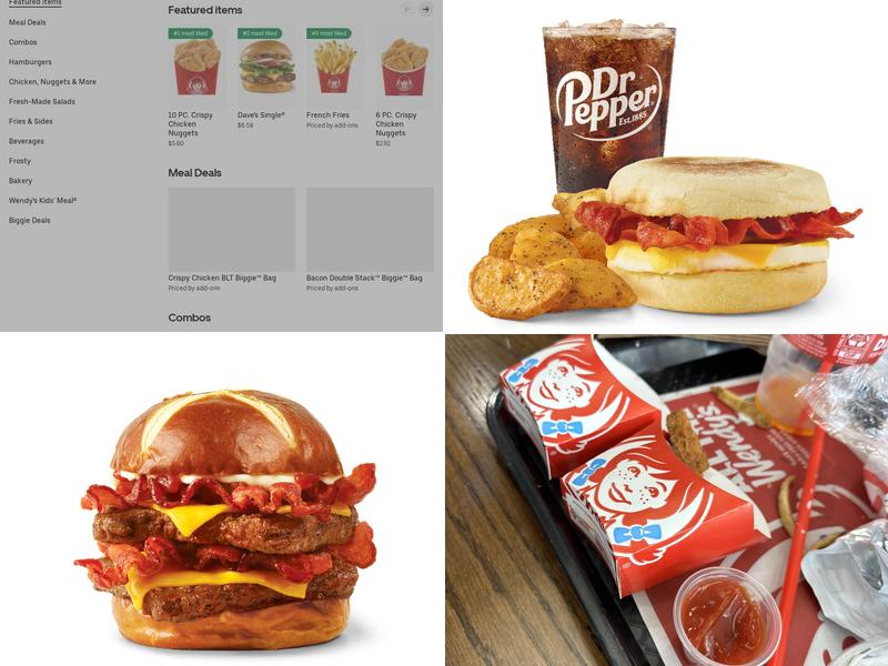 Wendy's Menu