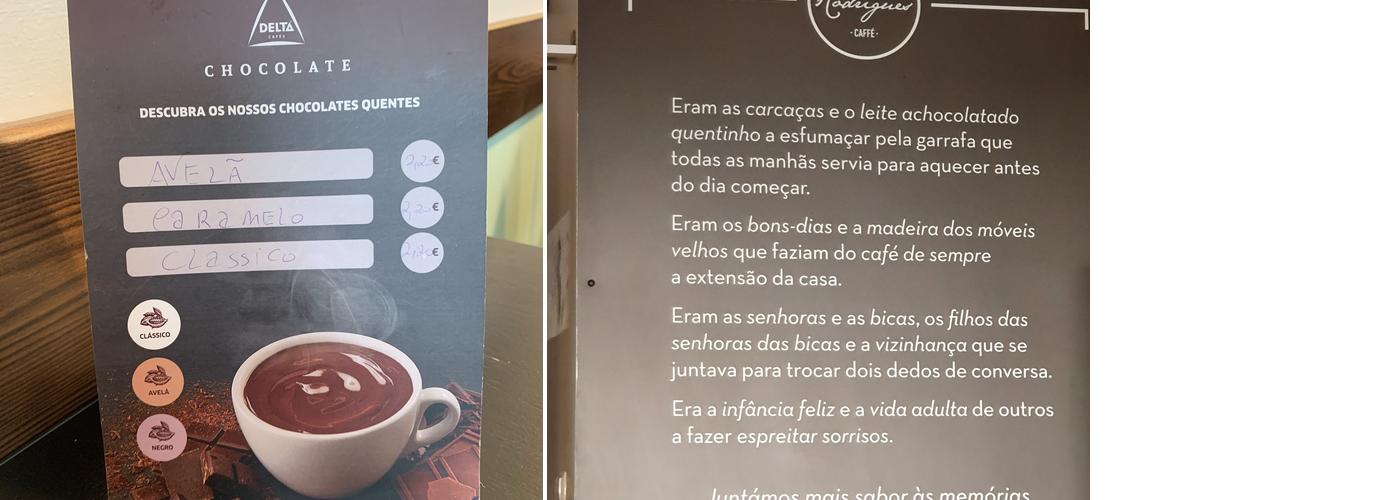 Senhor Rodrigues Caffe (Pastelaria Nélia) Menu