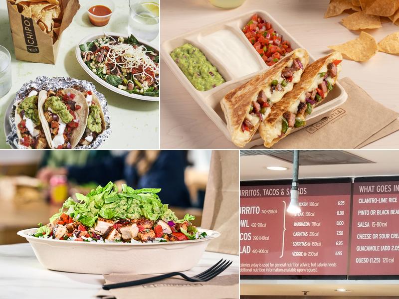 Chipotle Mexican Grill Menu