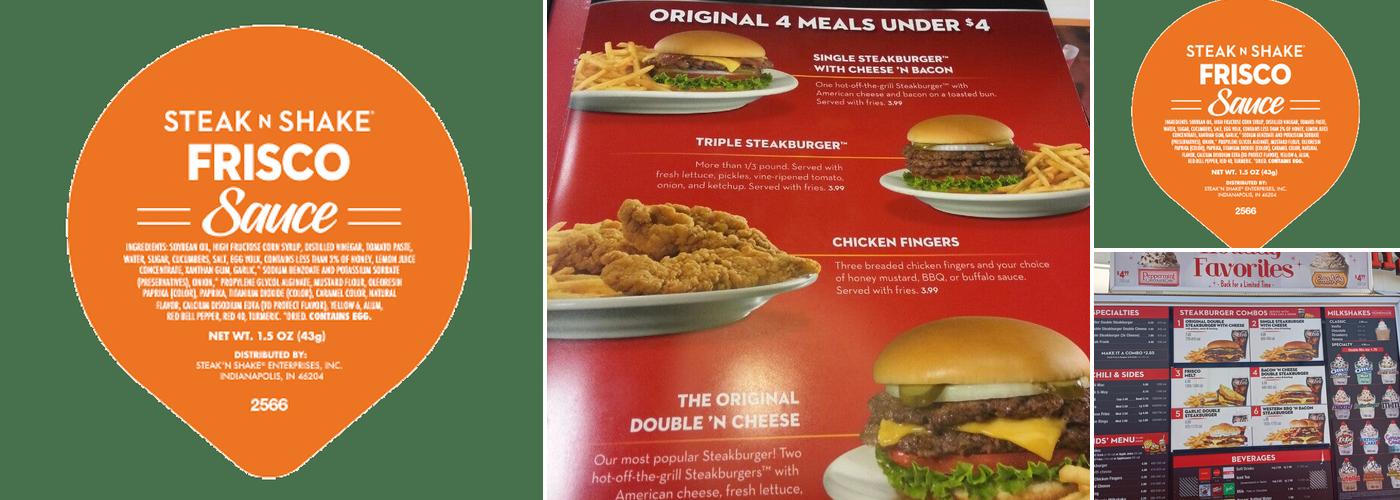 Steak 'n Shake Menu