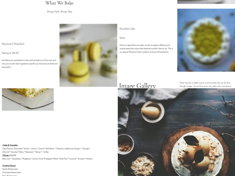 Sweet-Layers Menu