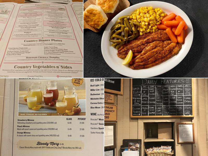 Cracker Barrel Old Country Store Menu