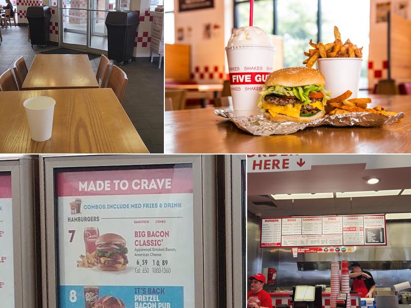 Five Guys Menu