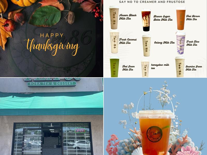 Tea 86 8034 N El Dorado St # 6, Stockton