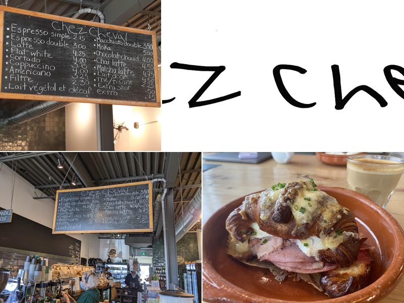 Chez Cheval Menu