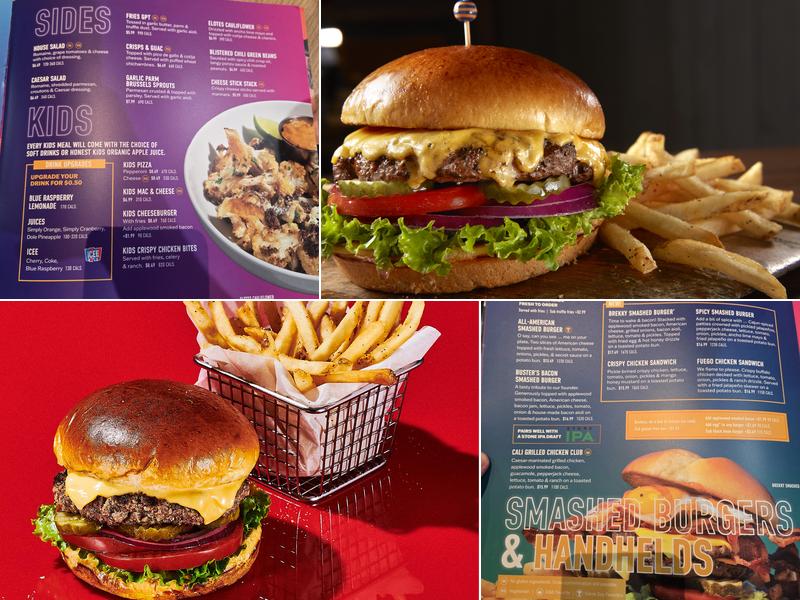 Dave & Buster's Hilliard Menu