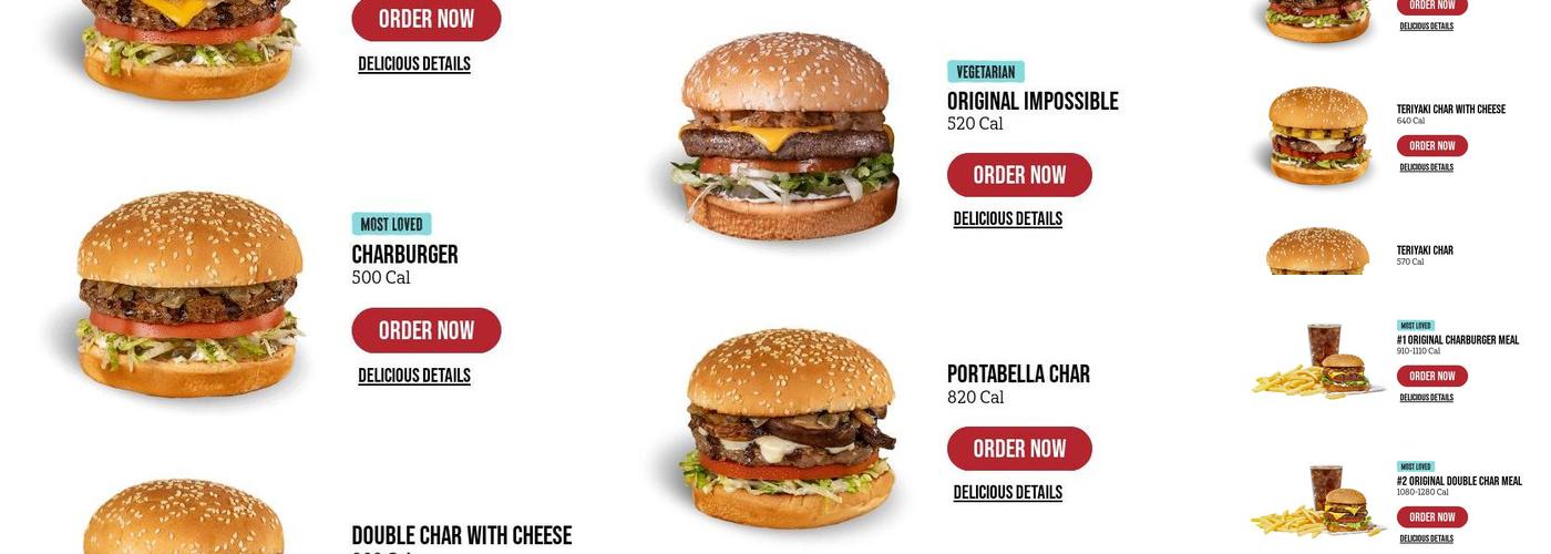 The Habit Burger Grill Menu