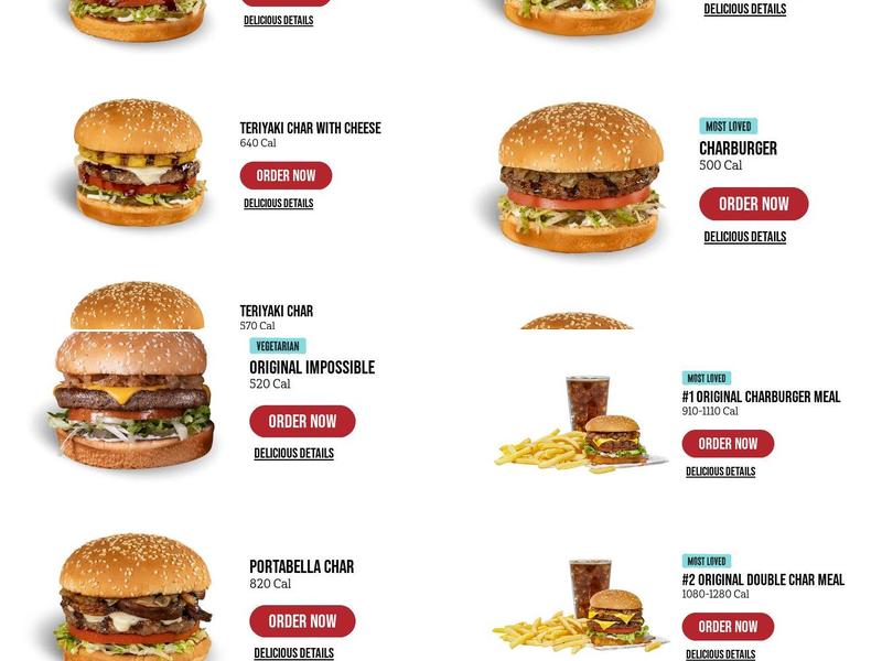 The Habit Burger Grill Menu